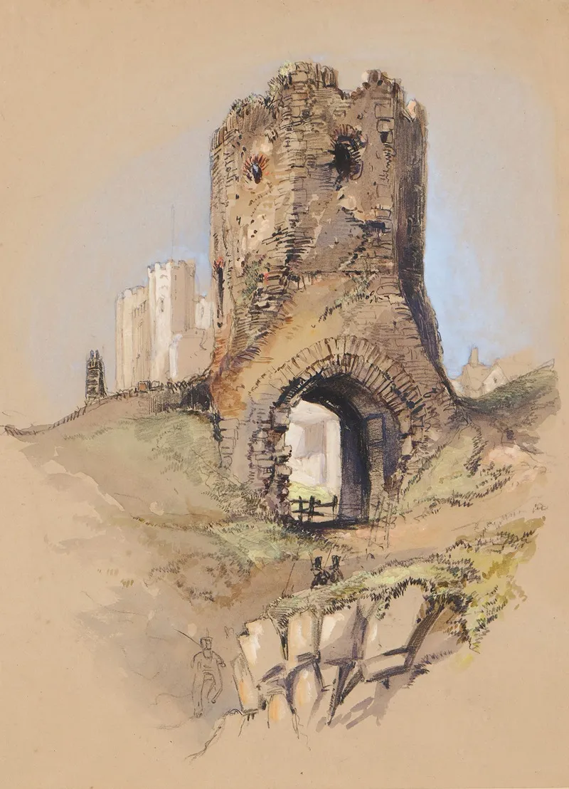 Ruined Gateway Dover Castle