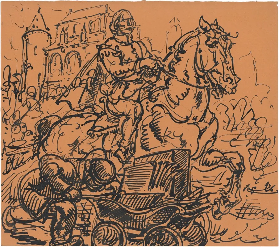 Ruiter Op Paard