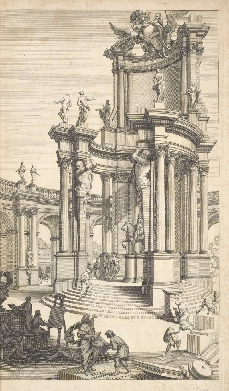 Rules And Examples Of Perspective Proper For Painters And Architects Etc Frontispiece