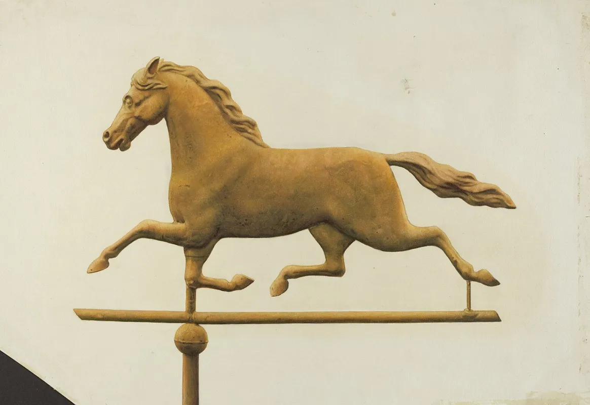 Running Horse Weather Vane 2