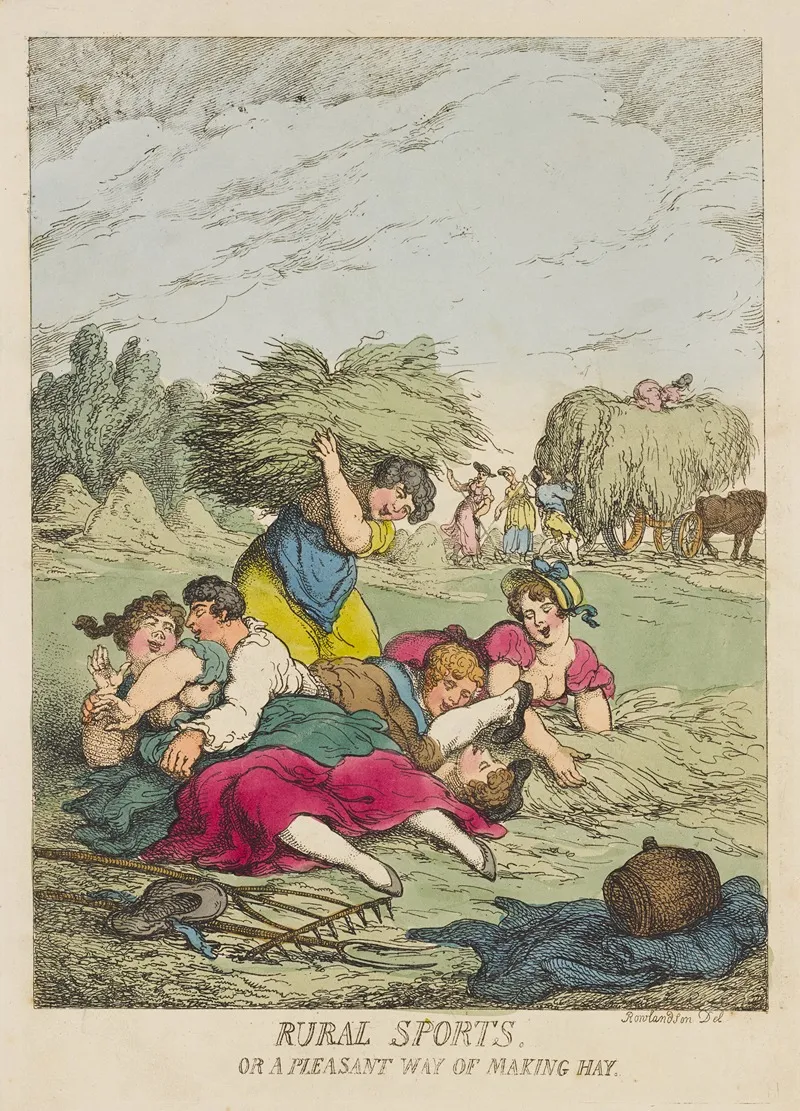 Rural Sports Or A Pleasant Way Of Making Hay