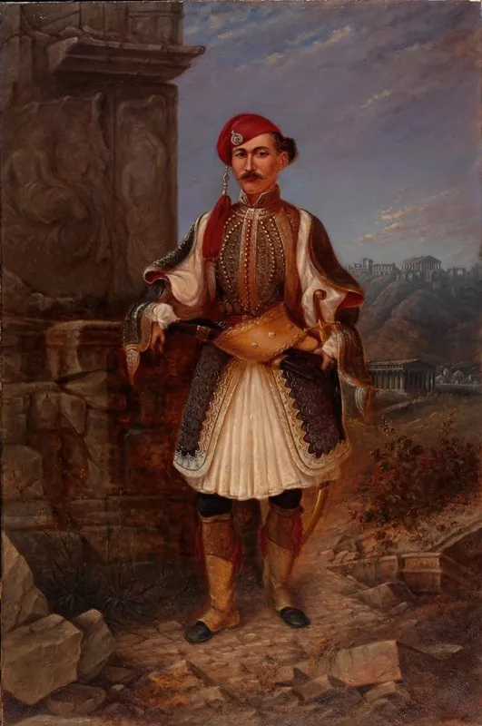 Russian Man St Petersburg by Antonio Zeno Shindler - Canvas Print