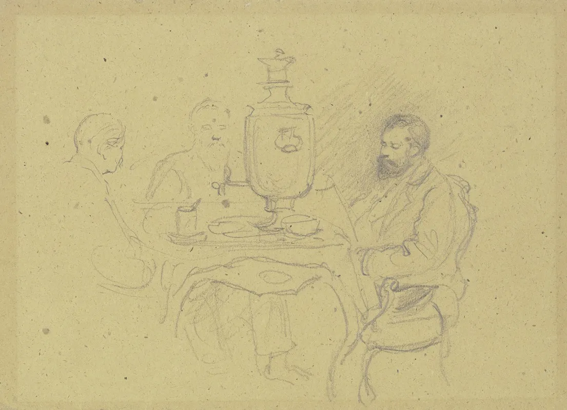 Russians At Tea