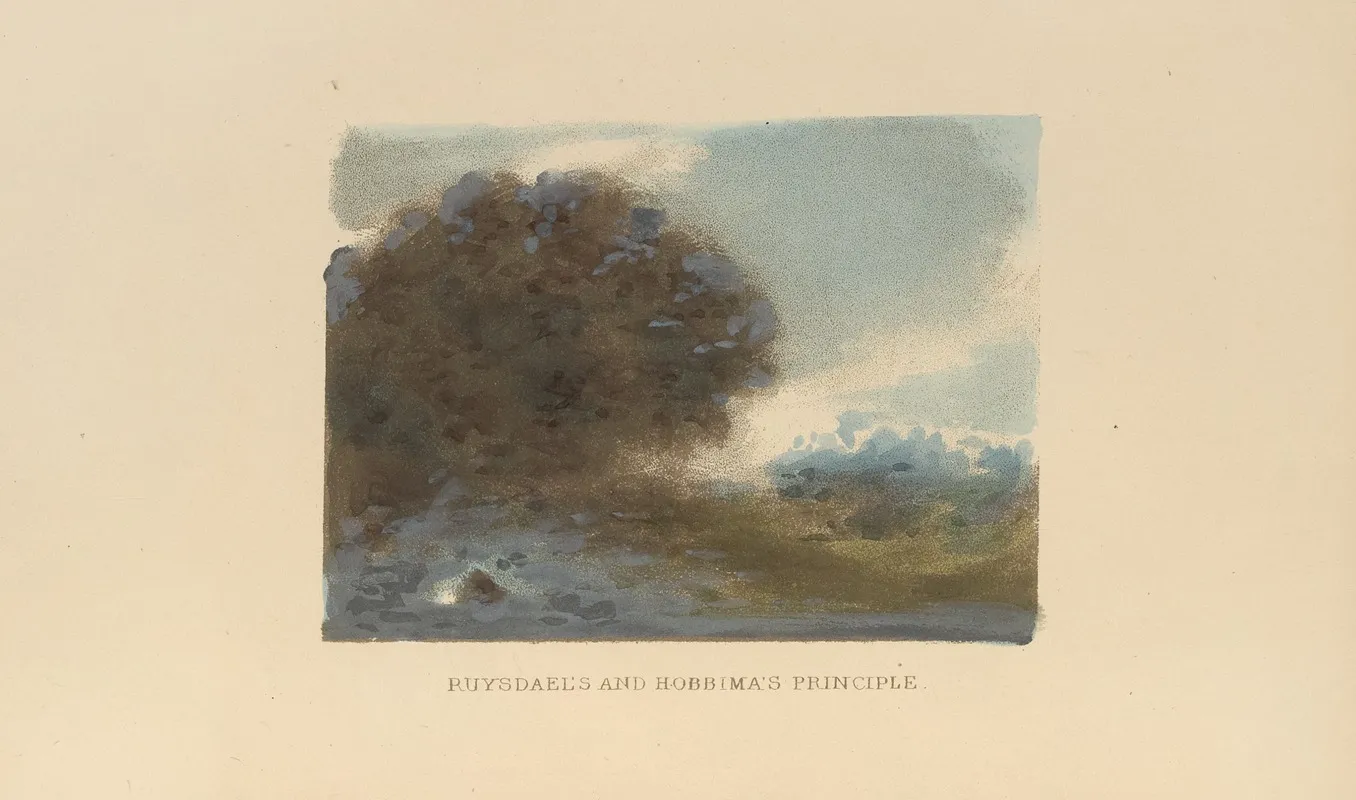 Ruysdael And Hobbimas Principle