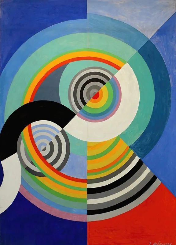 Rythme N3 by Robert Delaunay - Canvas Print