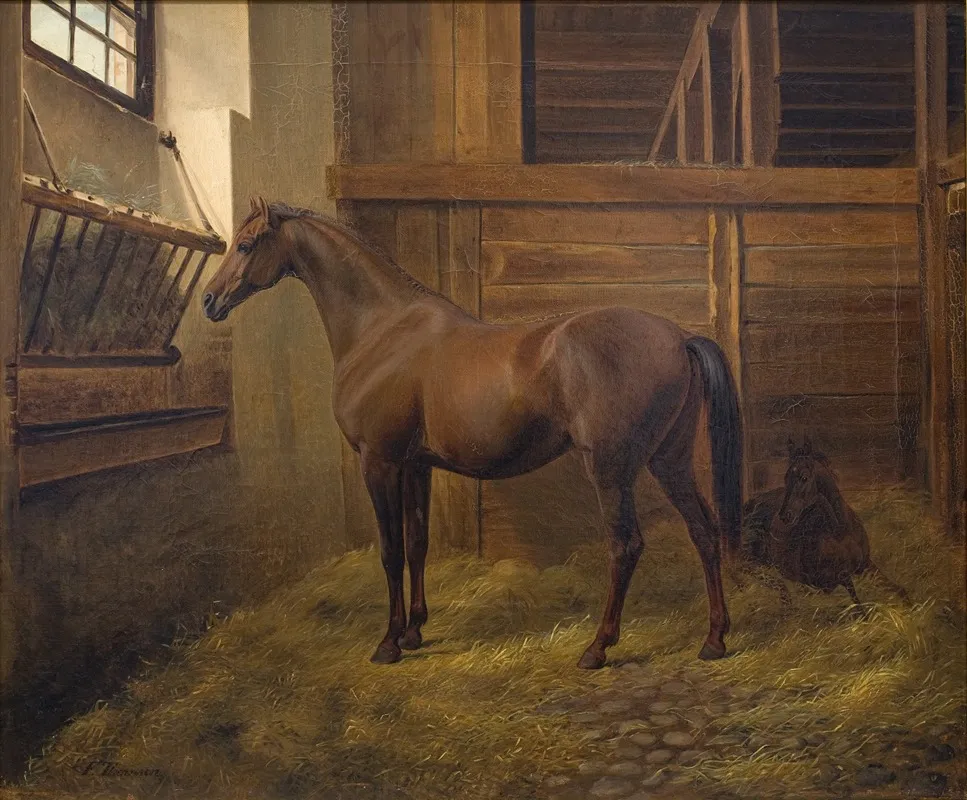 Sabina by Fritz Thomsen - Canvas Print