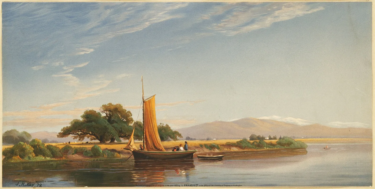 Sacramento Valley by John Ross Key - Canvas Print