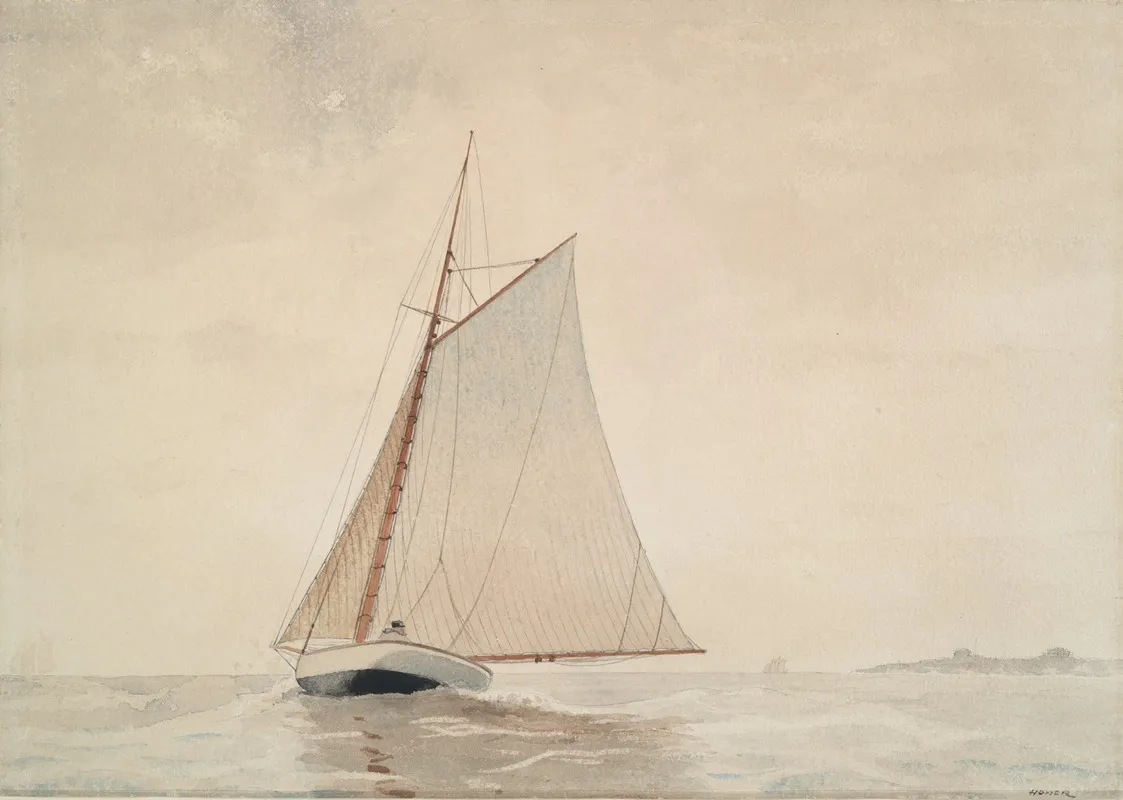 Sailing Off Gloucester