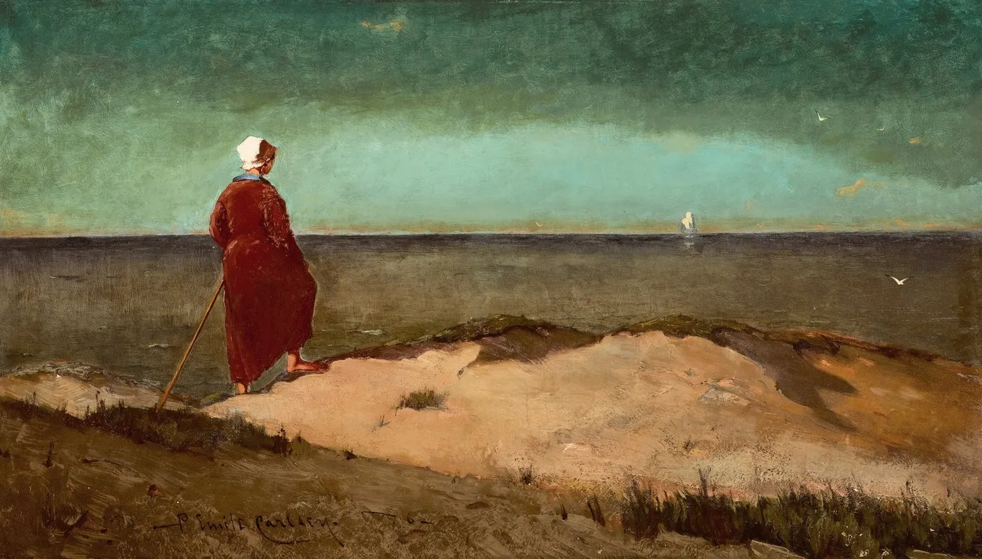 Sailors Wife by Emil Carlsen - Canvas Print