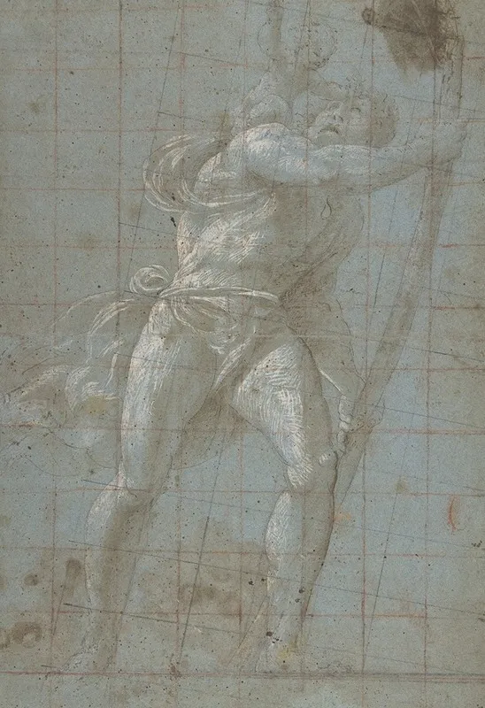 Saint Christopher Bearing The Christ Child