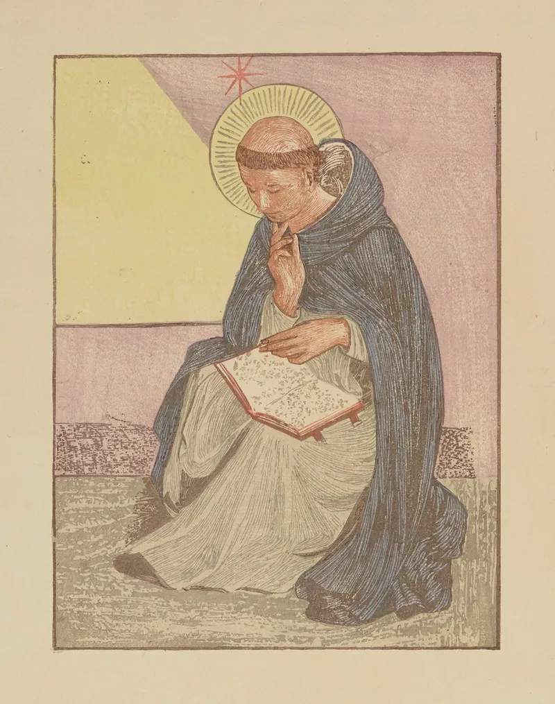 Saint Dominique by Jules Chadel - Canvas Print