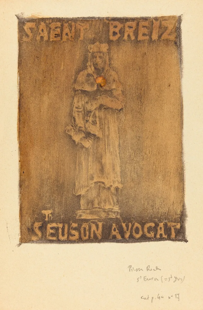 Saint Euson by Pierre Roche - Canvas Print
