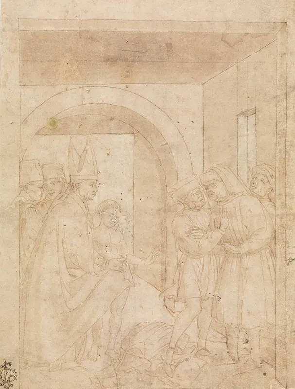 Saint Francis Before The Bishop