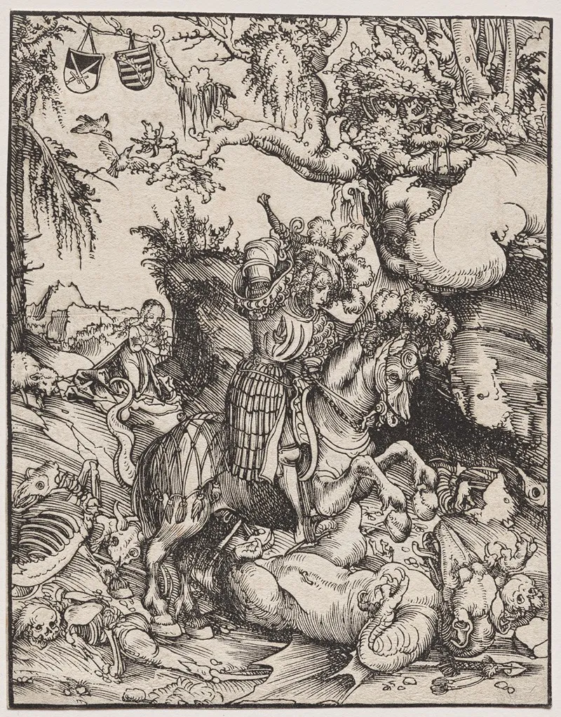 Saint George Slaying The Dragon