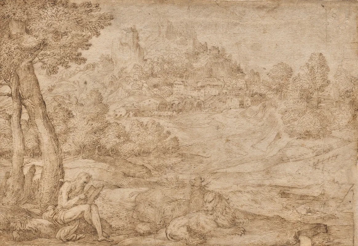 Saint Jerome In A Landscape 3