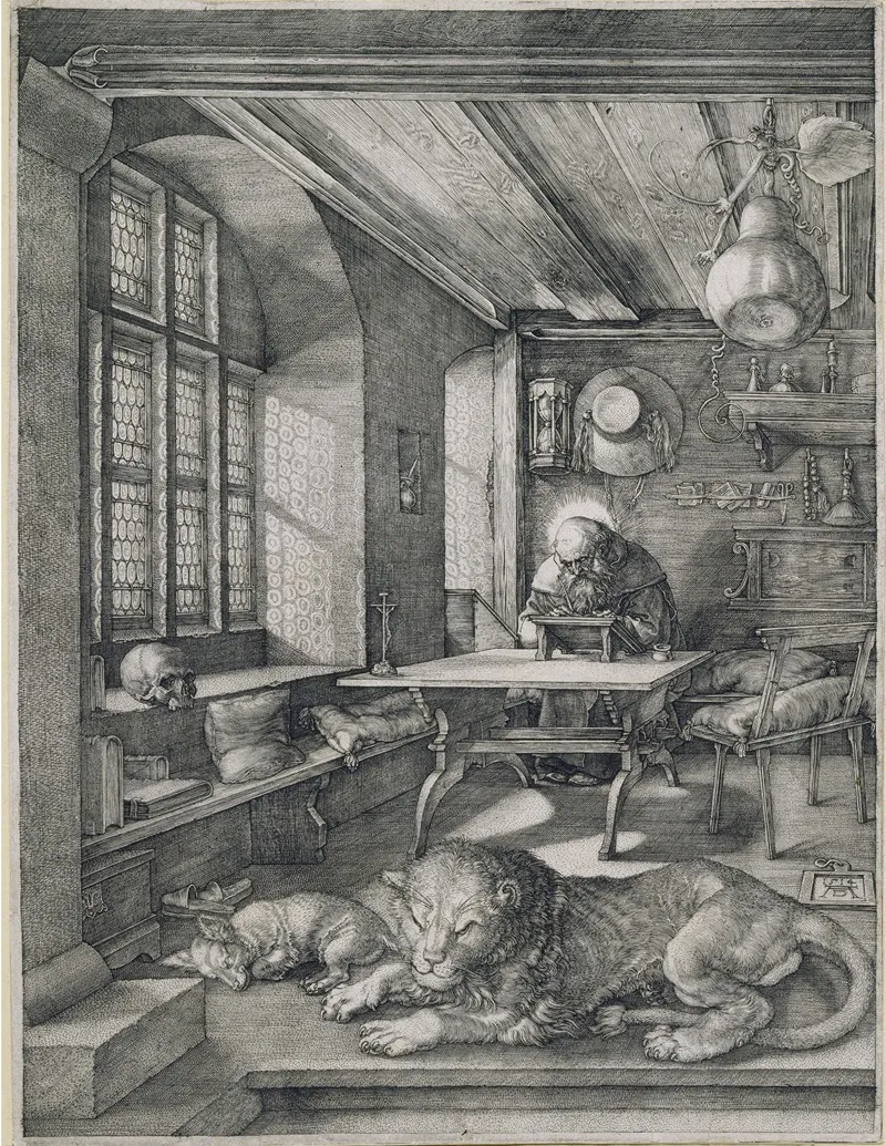 Saint Jerome In His Study 9