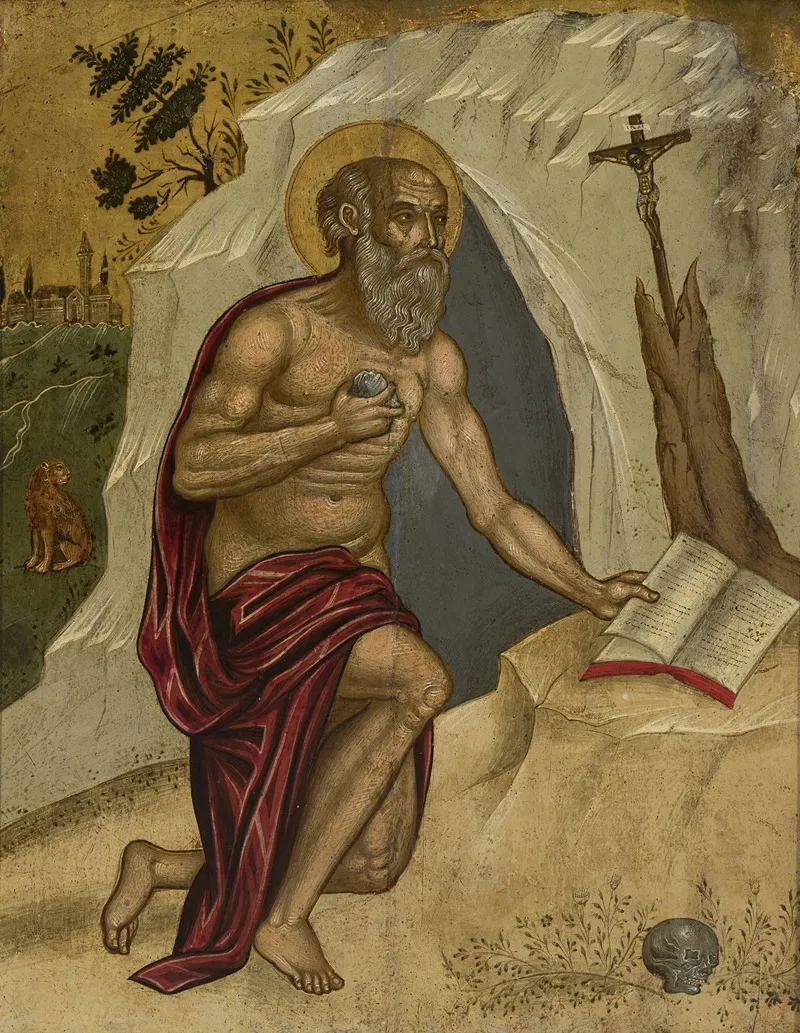 Saint Jerome In The Desert 4