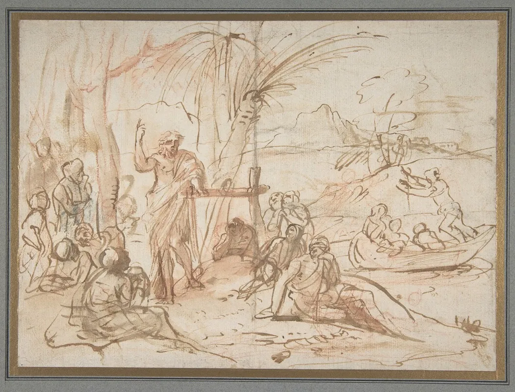 Saint John The Baptist Preaching 5