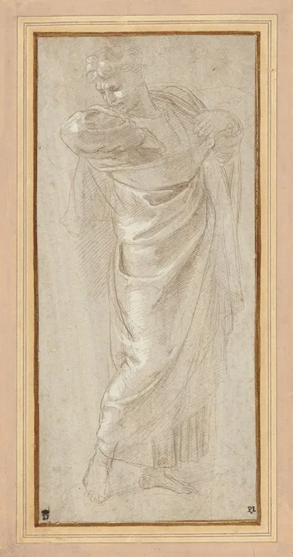 Saint Paul Rending His Garments by Raphael - Canvas Print