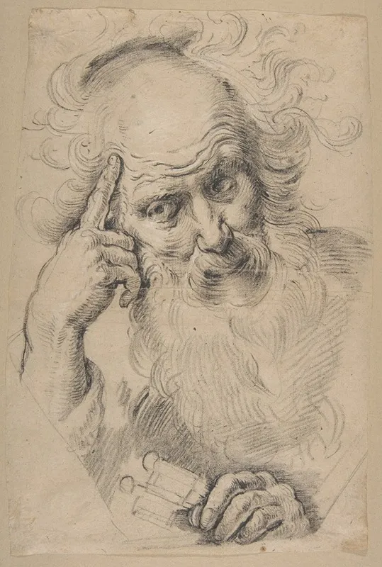 Saint Peter 12 by Bernardo Strozzi - Canvas Print