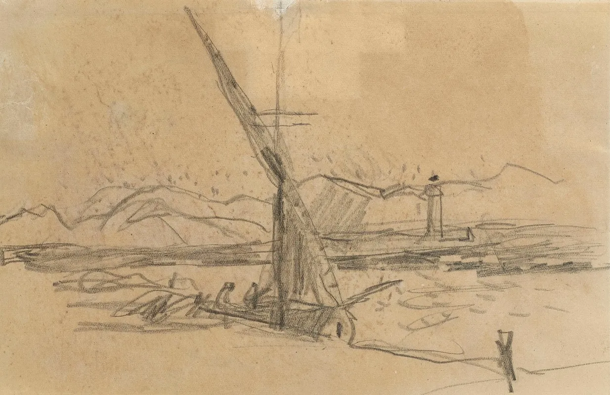 Saint Tropez 6 by Pierre Bonnard - Canvas Print