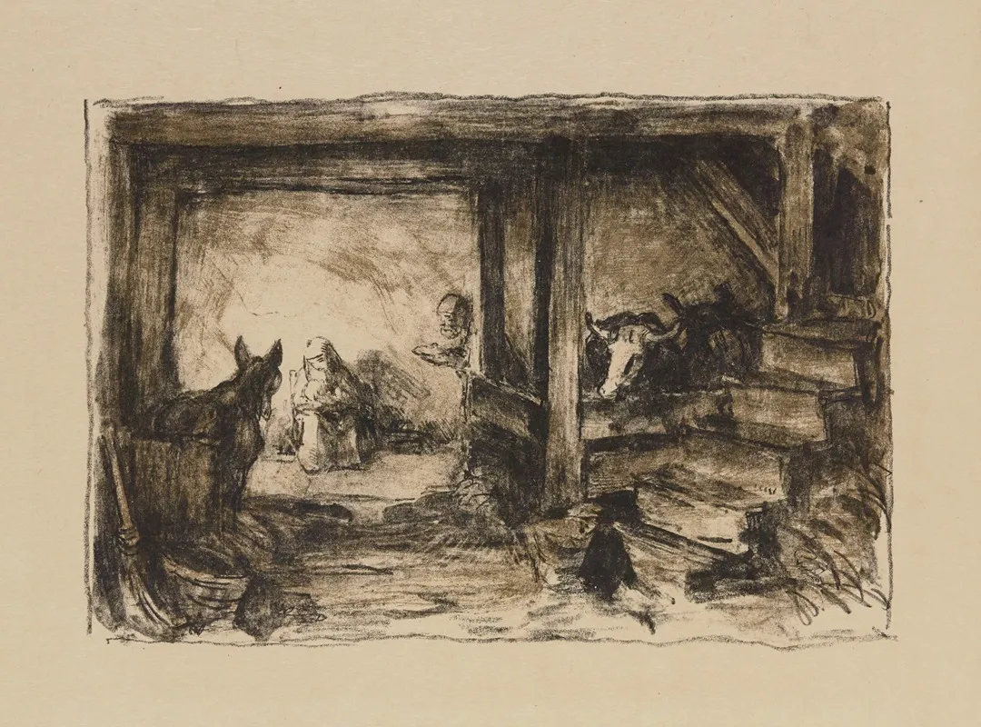 Sainte Famille by Jules Chadel - Canvas Print