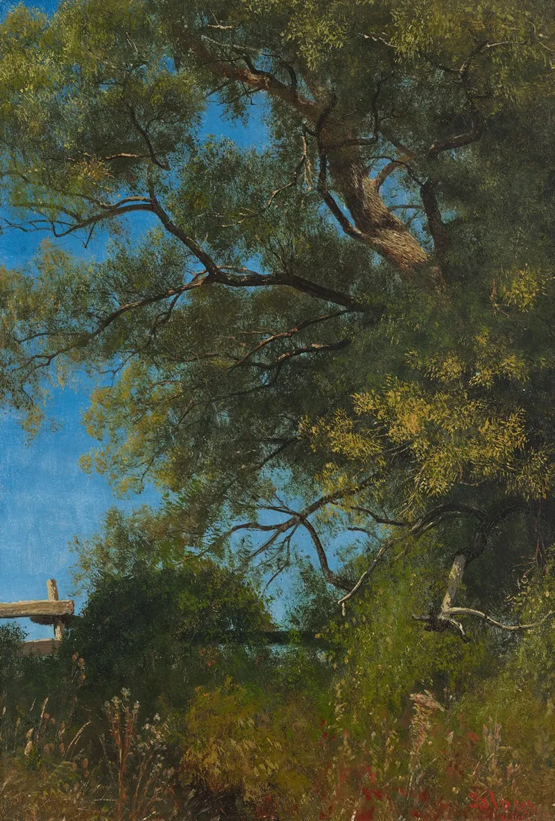 Salem Oregon by Albert Bierstadt - Canvas Print