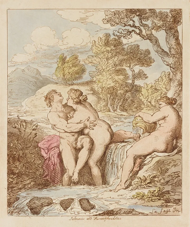 Salmacis And Hermaphroditus