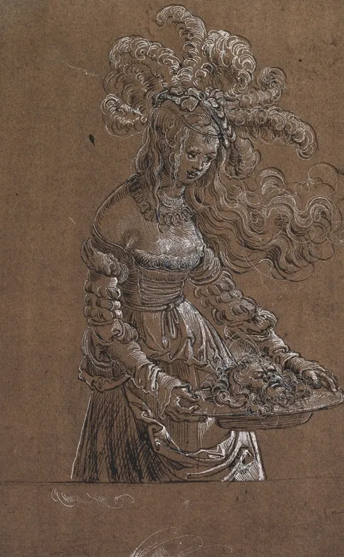Salome With The Head Of St John The Baptist