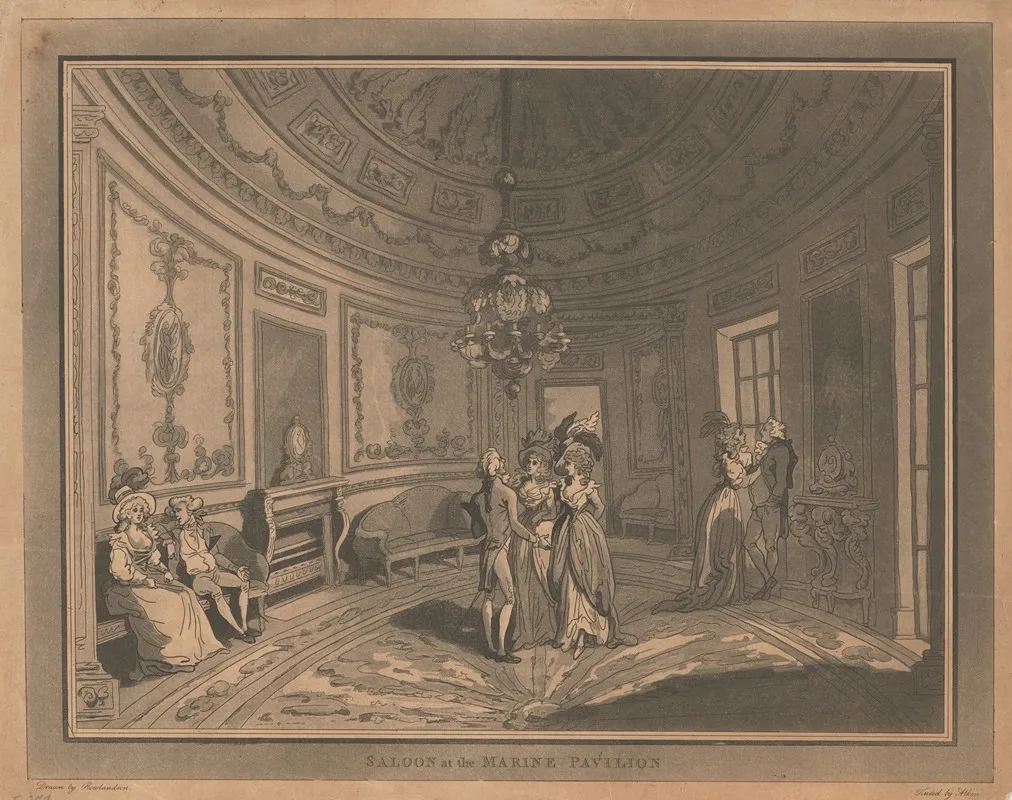 Saloon At The Marine Pavilion