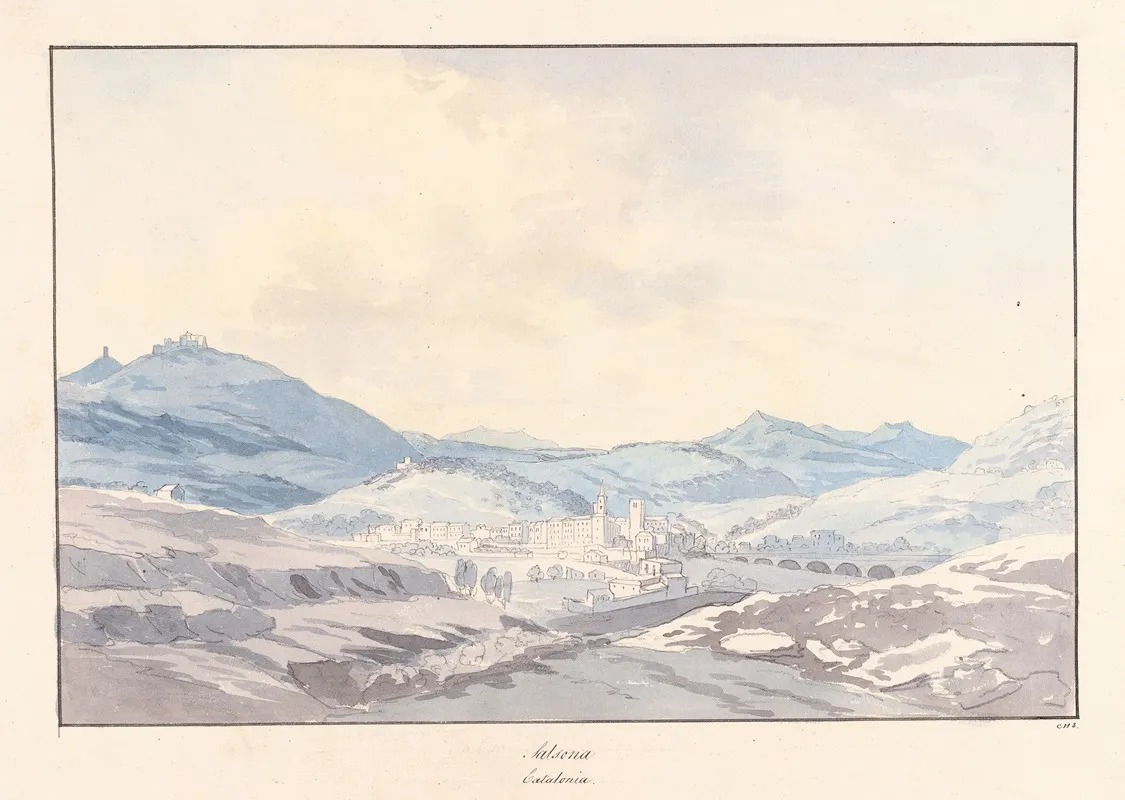 Salsona Catalonia by Charles Hamilton Smith - Canvas Print