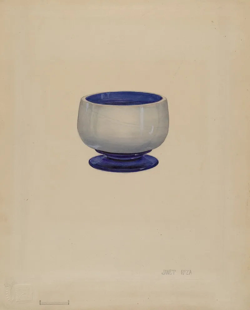 Salt Cellar 9 by Janet Riza - Canvas Print