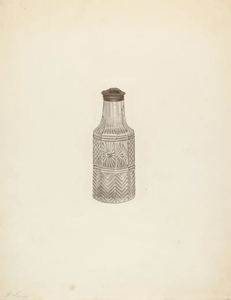 Salt Shaker 6 by Michael Fenga - Canvas Print
