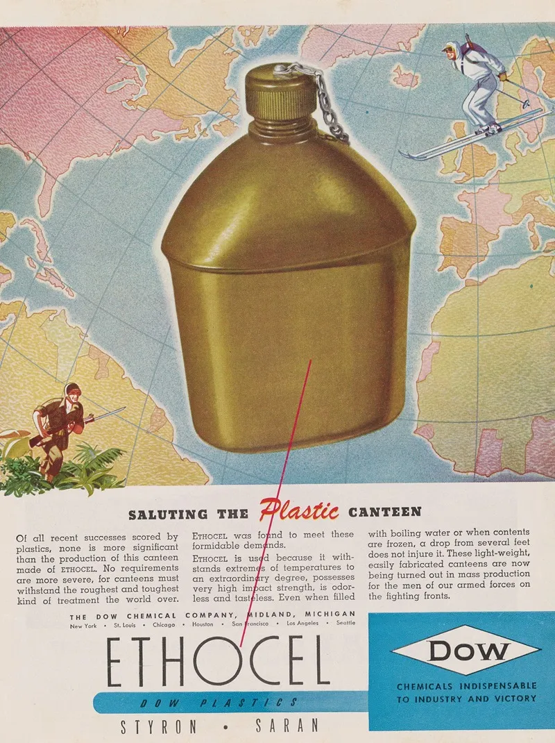 Saluting The Plastic Canteen