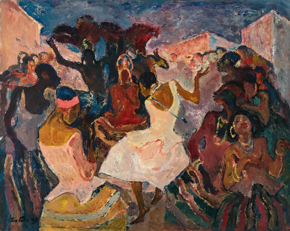 Samba Ii by Leo Putz - Canvas Print