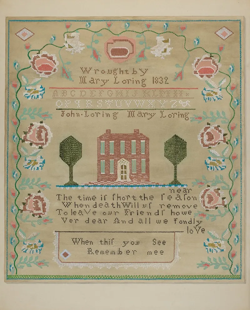 Sampler 34 by Katherine Hastings - Canvas Print