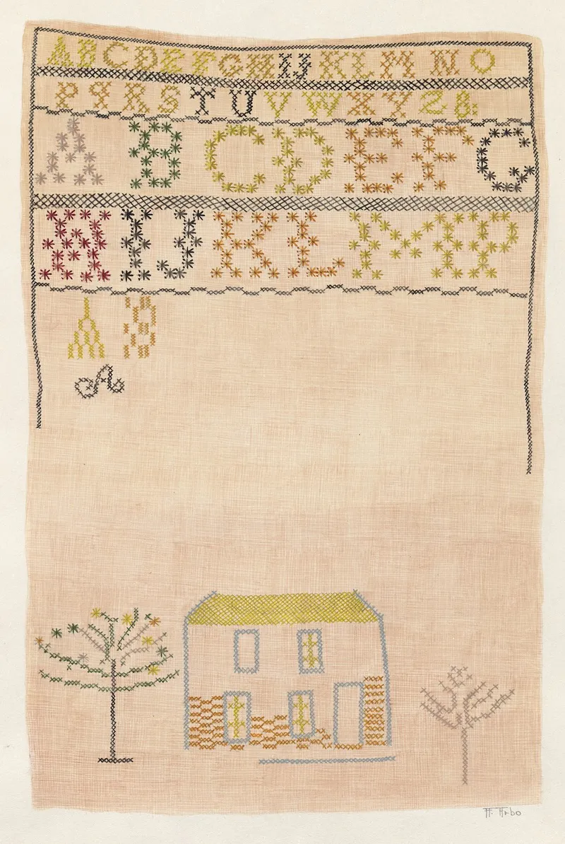 Sampler 7 by Arelia Arbo - Canvas Print