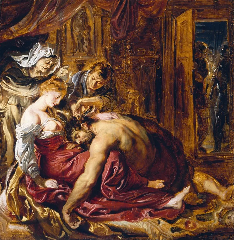 Samson And Delilah 15 by Peter Paul Rubens - Canvas Print
