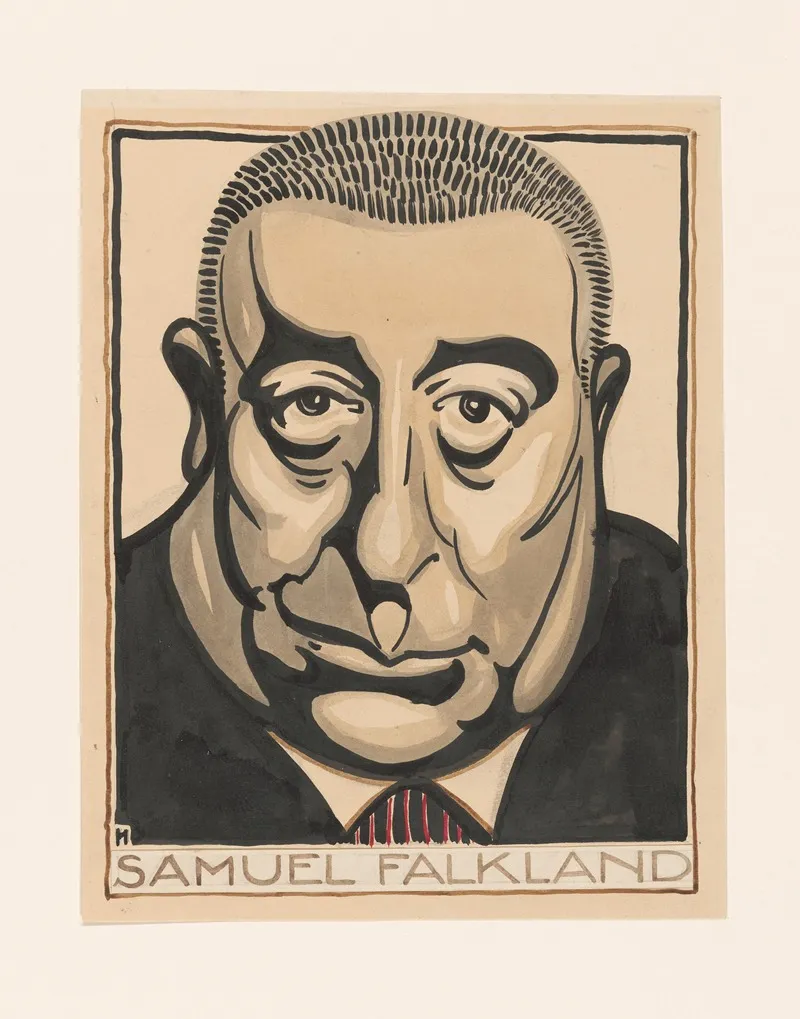 Samuel Falkland by Albert Hahn - Canvas Print