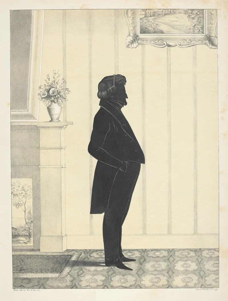 Samuel Lewis Southard by William Henry Brown - Canvas Print