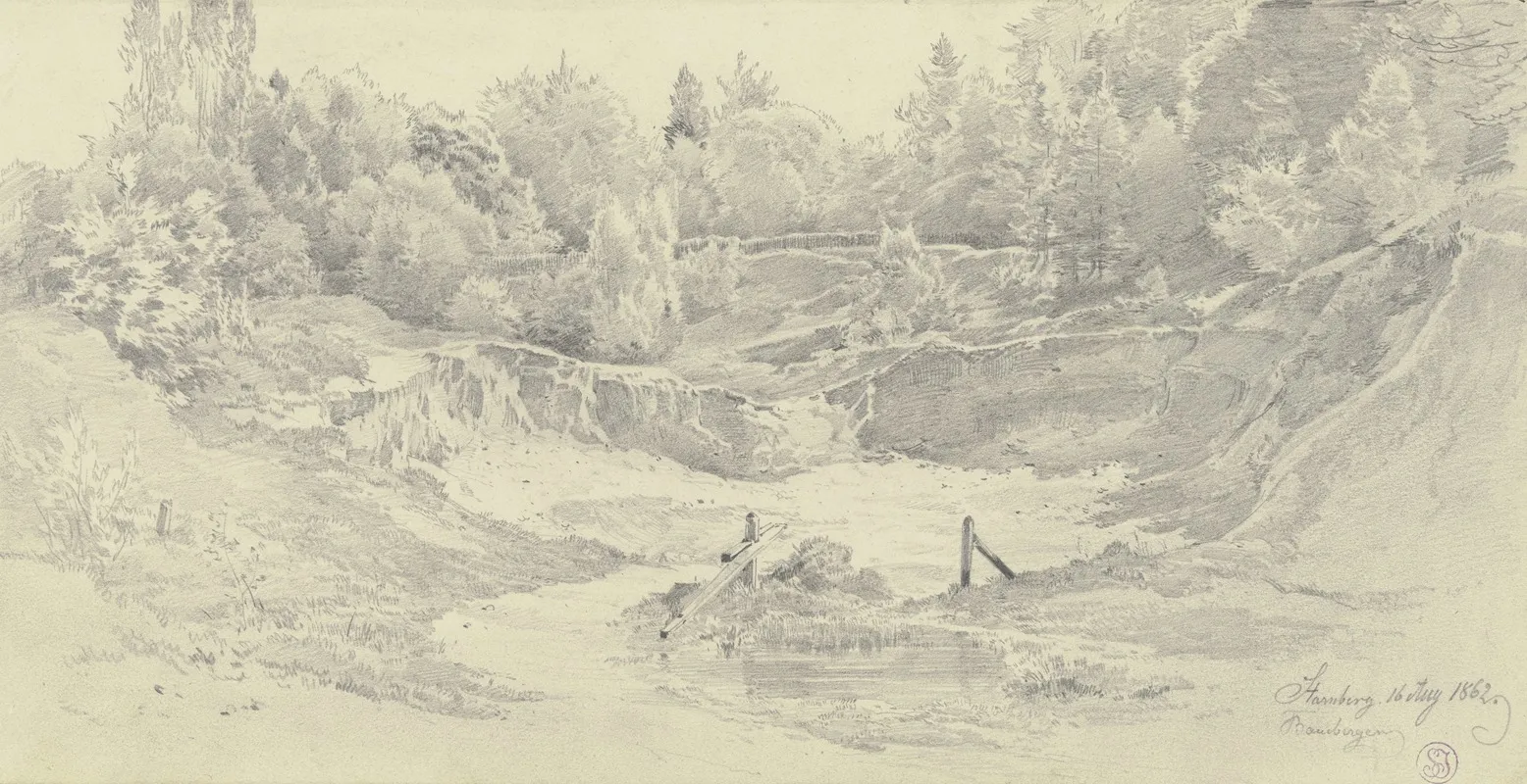 Sandgrube Am Waldausgang Bei Starnberg