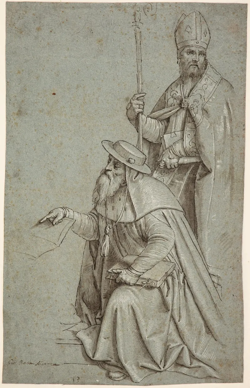 Sankt Hieronymus Og Sankt Augustin