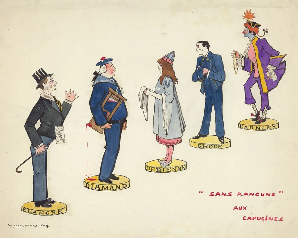 Sans Rancune De Rip by Yves Marevéry - Canvas Print