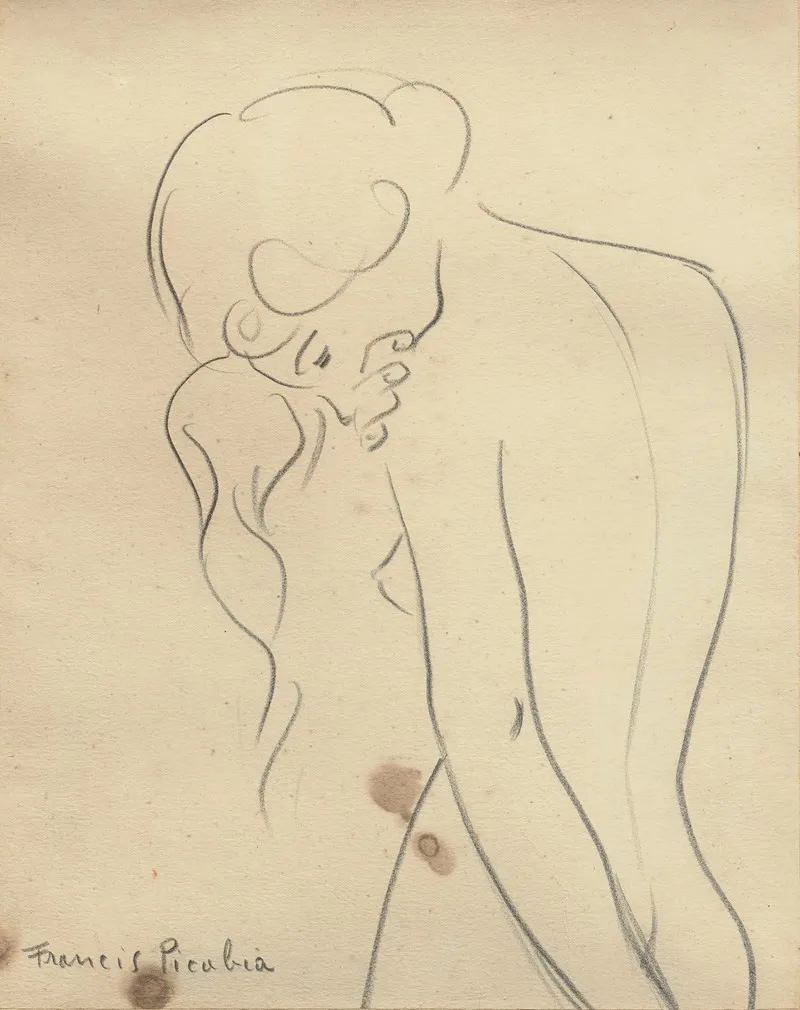 Sans Titre 28 by Francis Picabia - Canvas Print