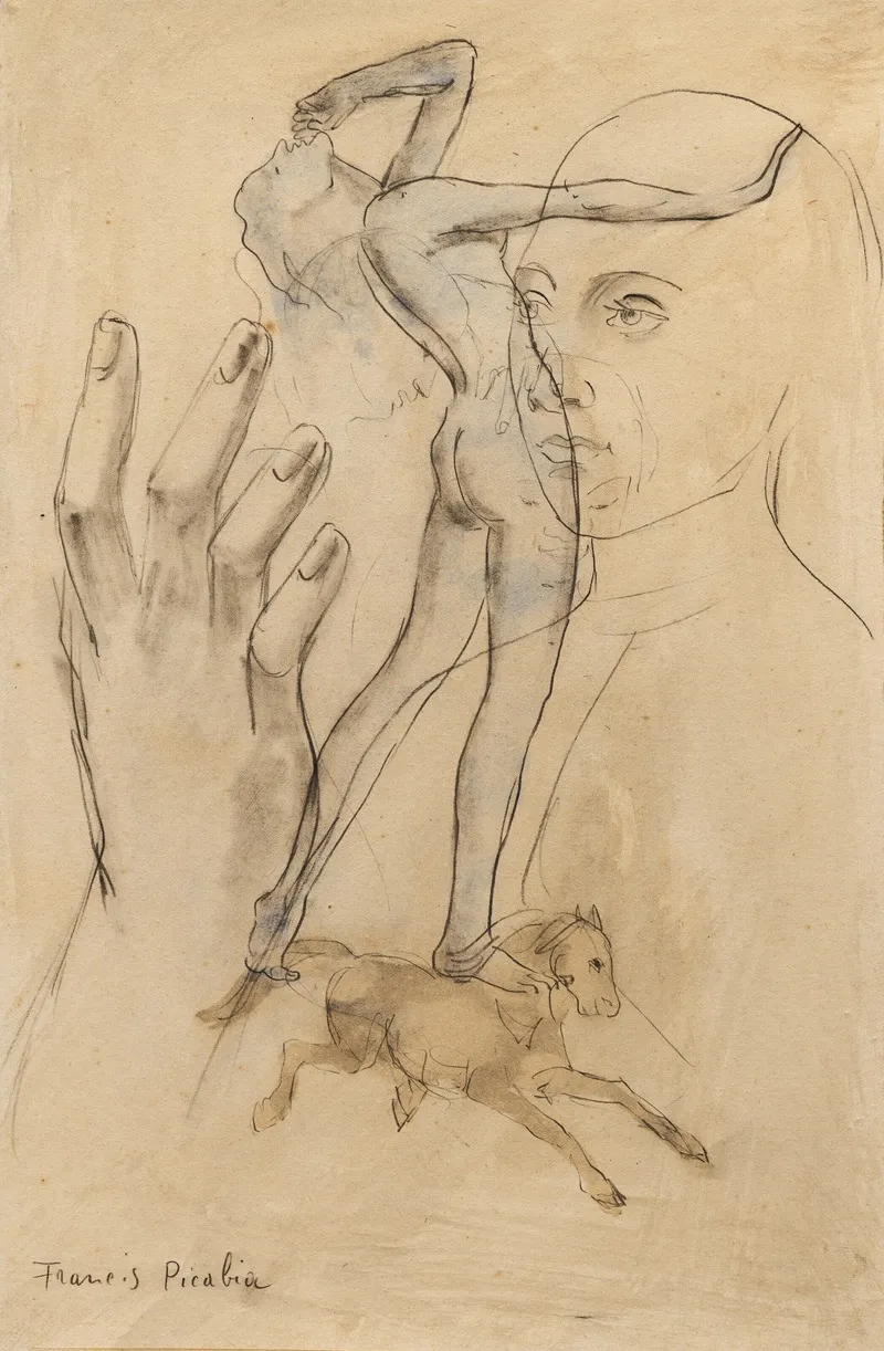 Sans Titre 31 by Francis Picabia - Canvas Print