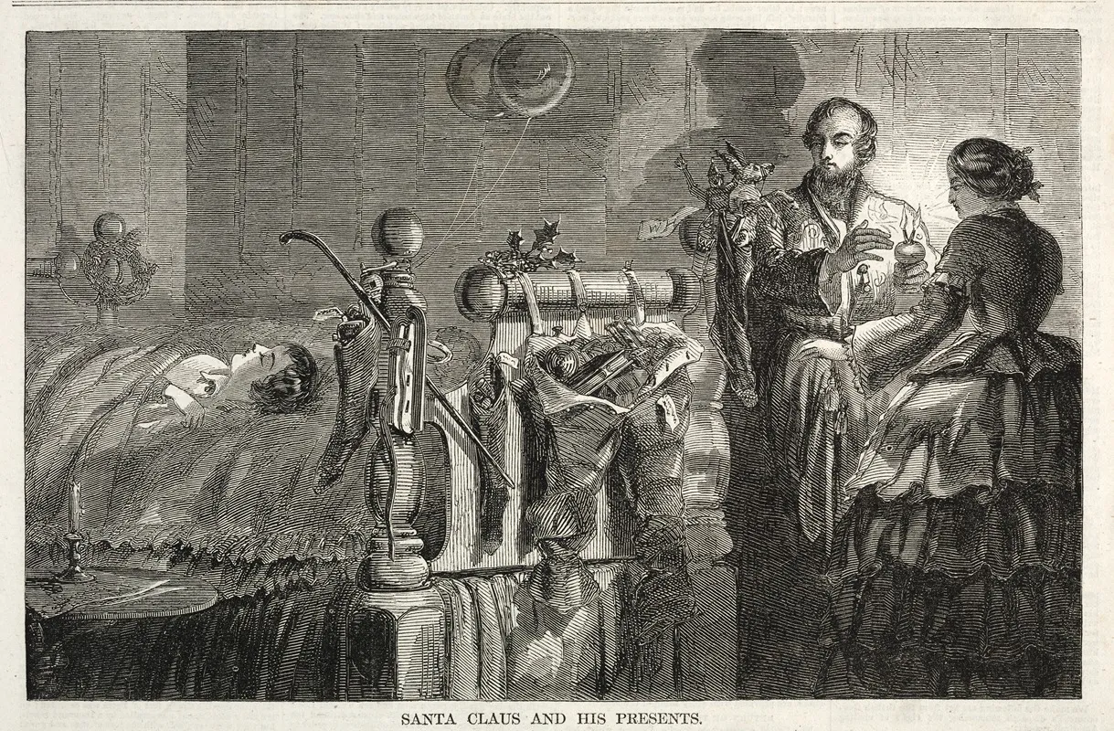 Santa Claus And His Presents