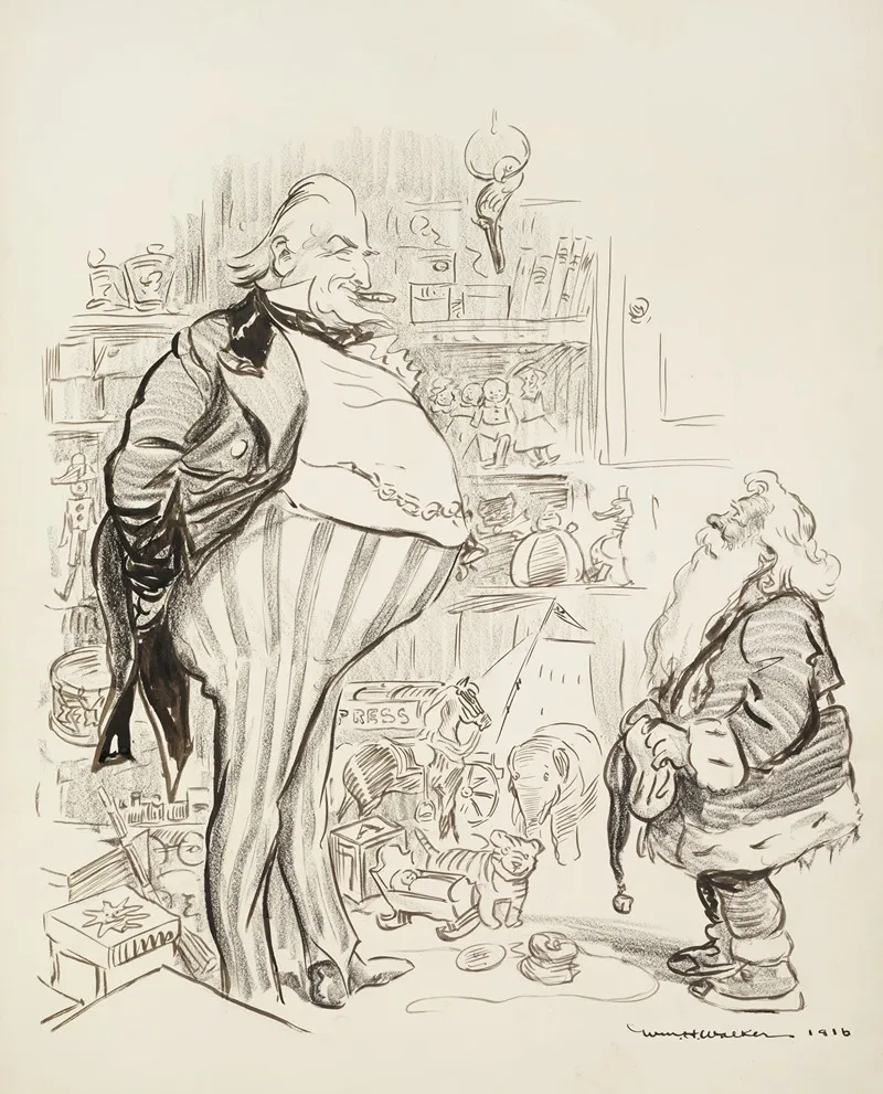 Santa Claus You Advertised For A Boy To Tie Up Packages Ive Done That For Centuries