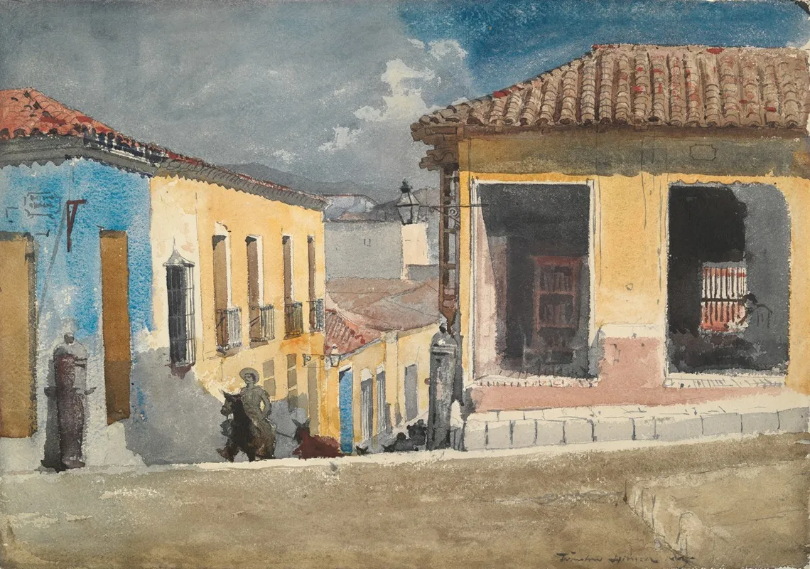 Santiago De Cuba Street Scene