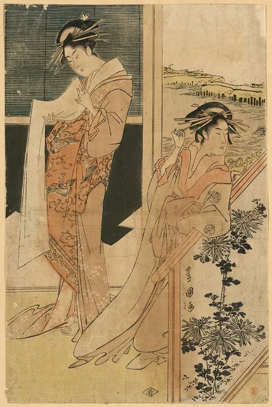 Sanya Karitaku No Zu by Toyokuni Utagawa - Canvas Print