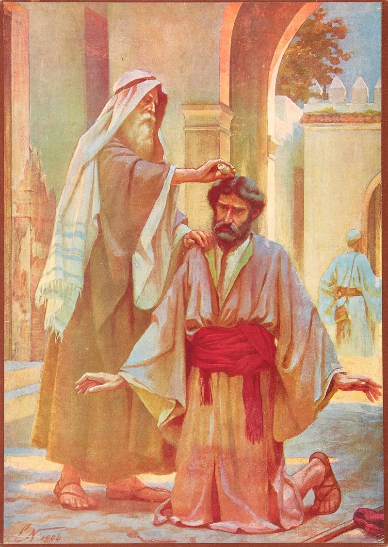 Saul Is Anointed As King